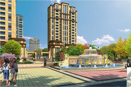 翠湖天地3室2厅1卫123.2m2豪华装修送地下室